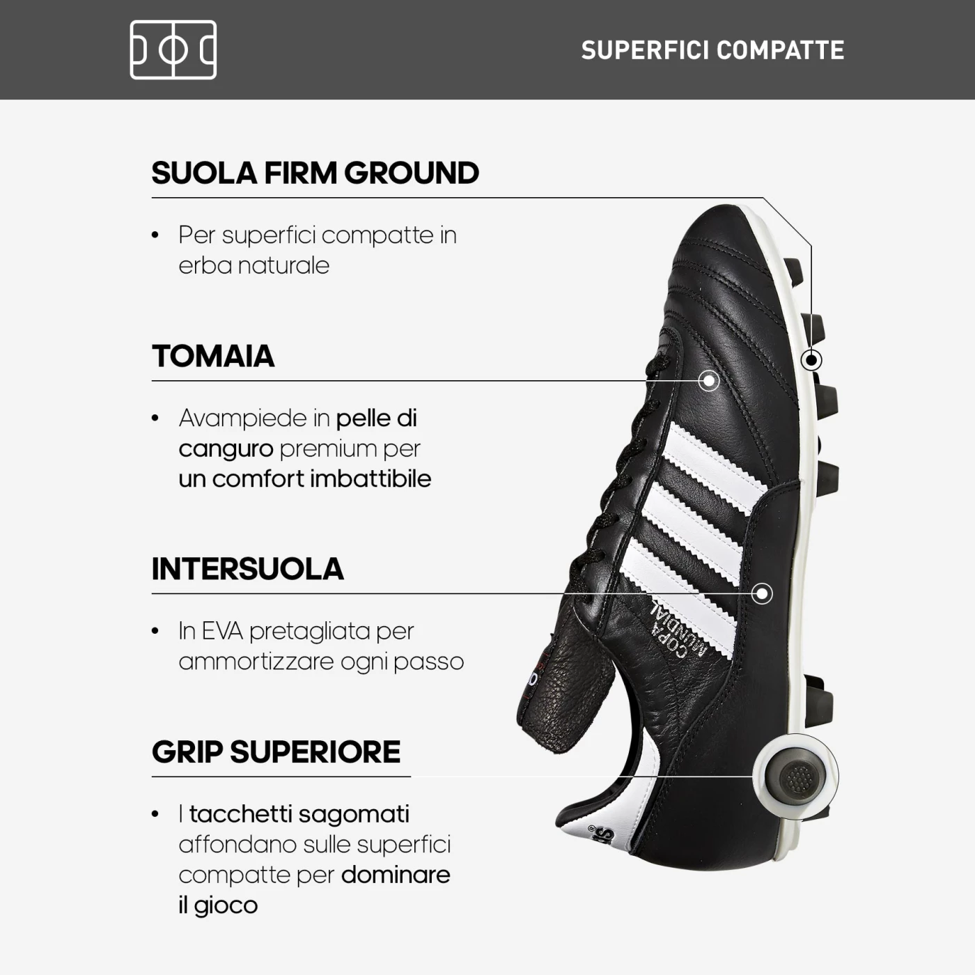 Adidas - Copa Mundial 4 Adidas - Copa Mundial - Image 2