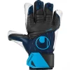Uhlsport - Speed Contact Starter Soft Black Cyan 2 Uhlsport - Speed Contact Starter Soft Black Cyan -Sports-Football 101128401