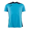 Joma - Jersey Championship VI Turquoise Flour / Blu Navy MC -Sports-Football 10182220J013