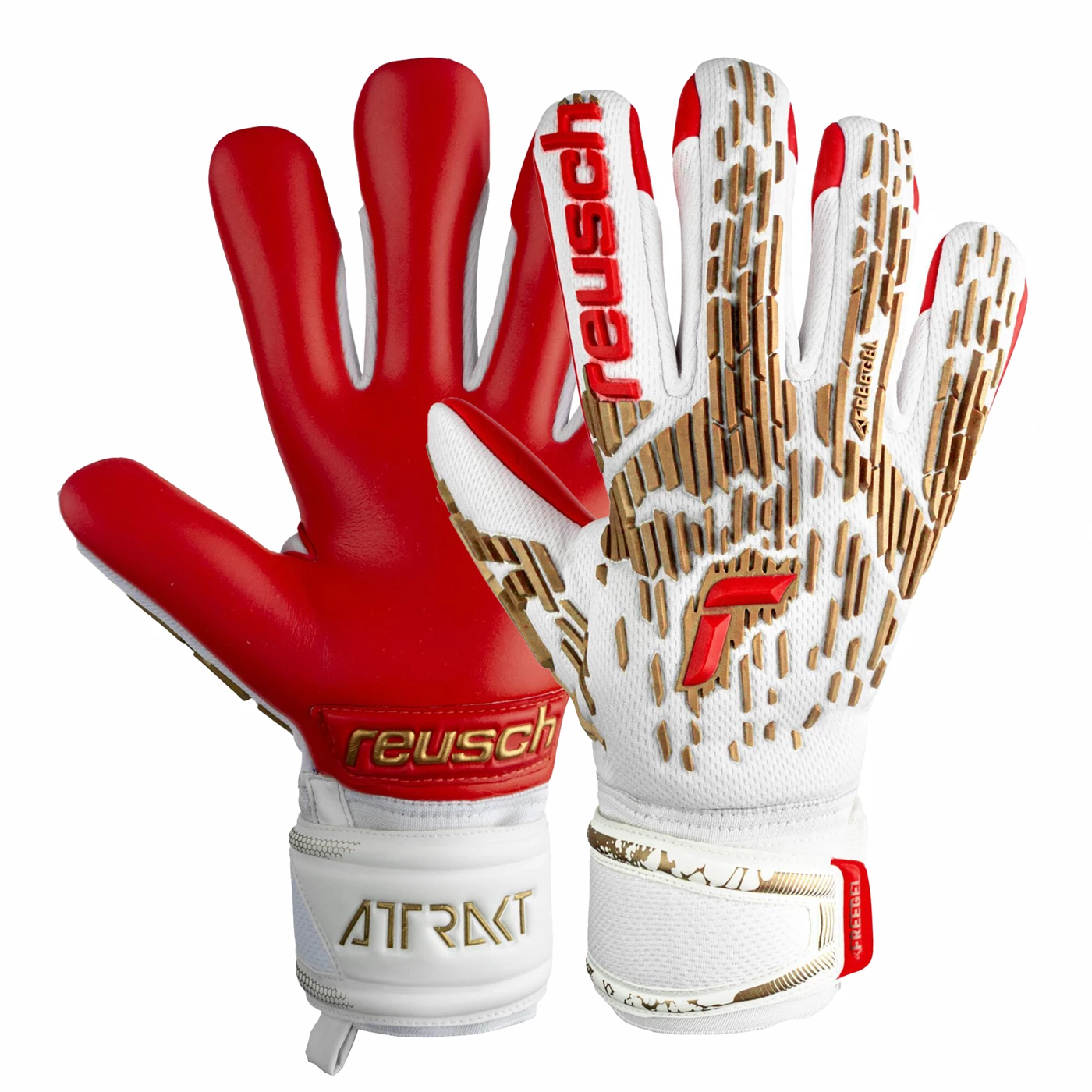 Reusch - Attrakt Freegel Silver White 3 Reusch - Attrakt Freegel Silver White