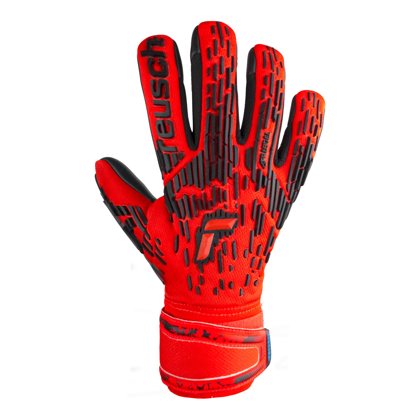 Reusch - Attrakt Grip Evolution Finger Support Red 4 Reusch - Attrakt Grip Evolution Finger Support Red - Image 2