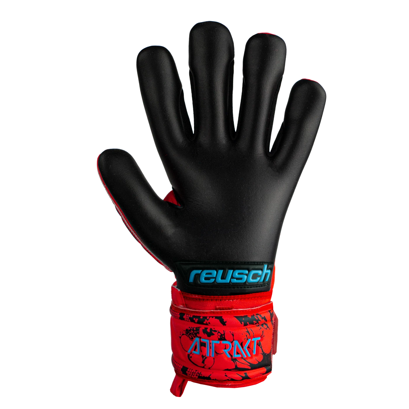 Reusch - Attrakt Grip Evolution Finger Support Red 5 Reusch - Attrakt Grip Evolution Finger Support Red - Image 3
