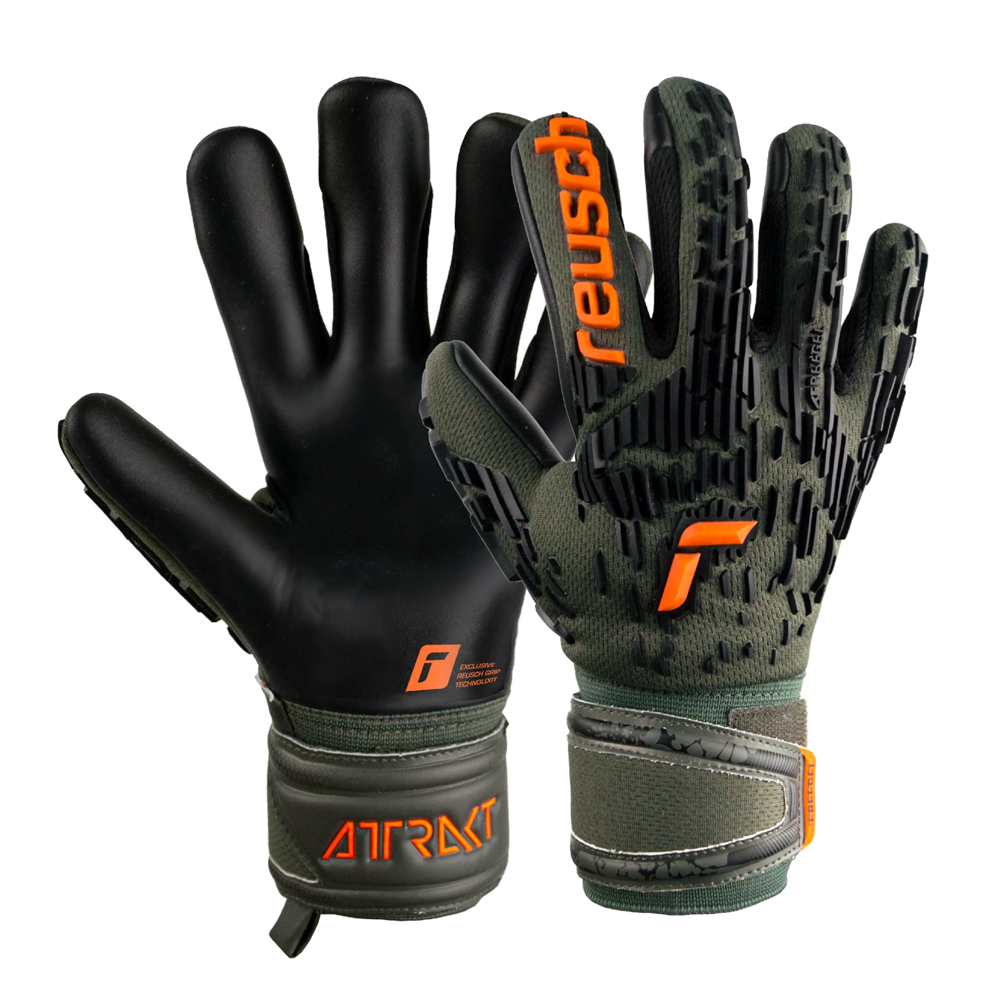 Reusch - JUNIOR Attrakt Freegel Silver Green 3 Reusch - JUNIOR Attrakt Freegel Silver Green