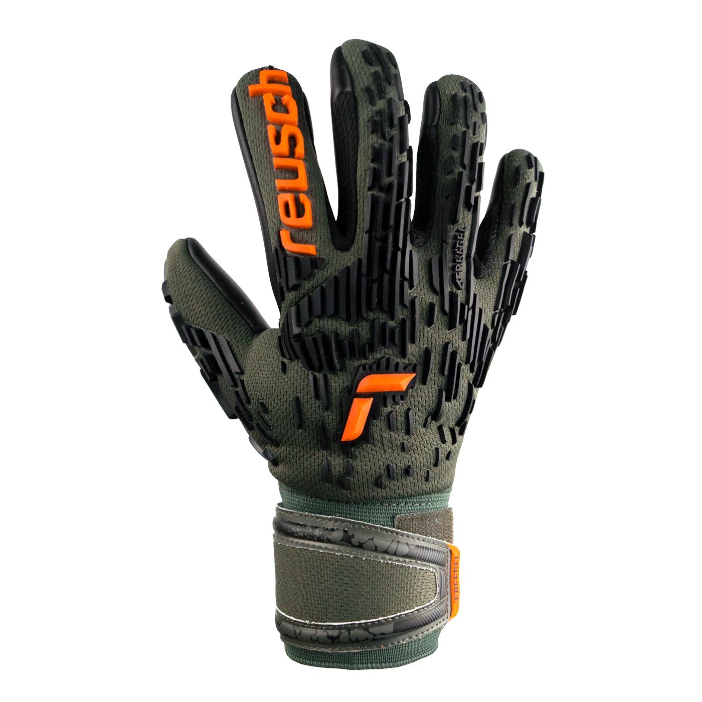 Reusch - JUNIOR Attrakt Freegel Silver Green 4 Reusch - JUNIOR Attrakt Freegel Silver Green - Image 2