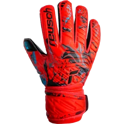 Reusch - JUNIOR Attrakt Silver Red -Sports-Football 53722153333 5