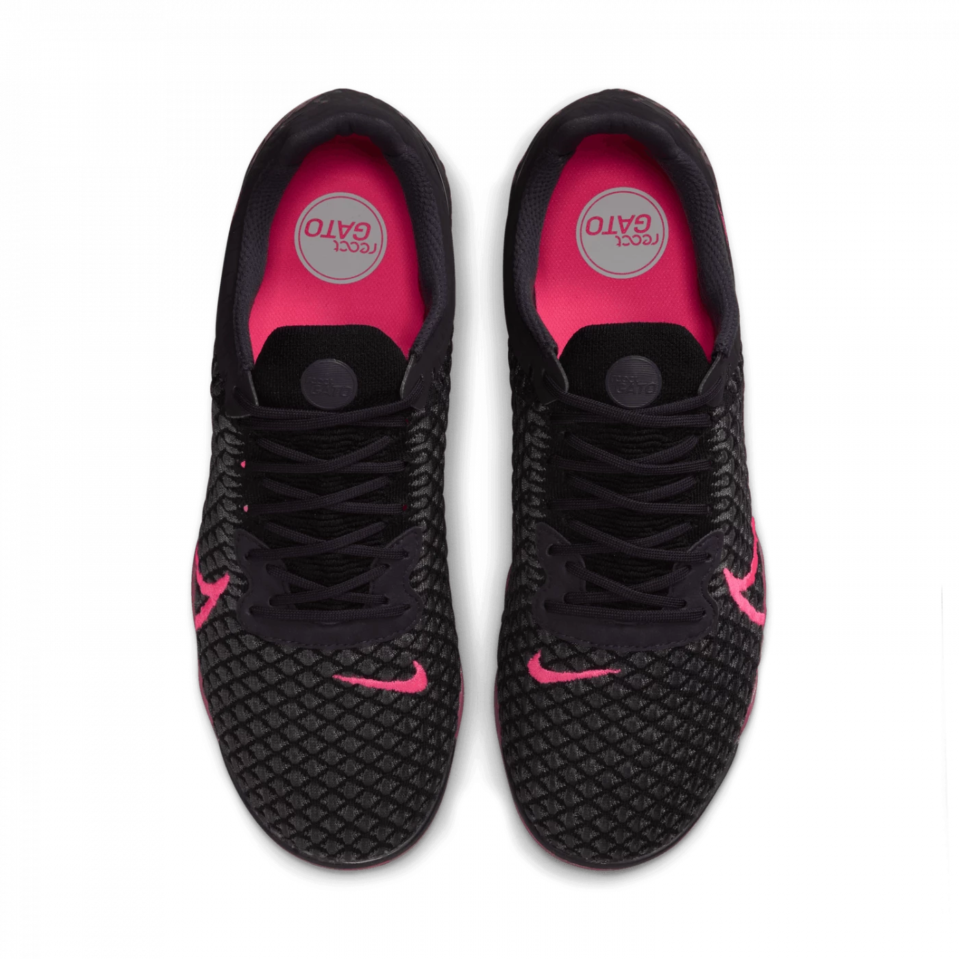 Nike - React Gato Pink Black Small Sided Pack 10 Nike - React Gato Pink Black Small Sided Pack - Image 8