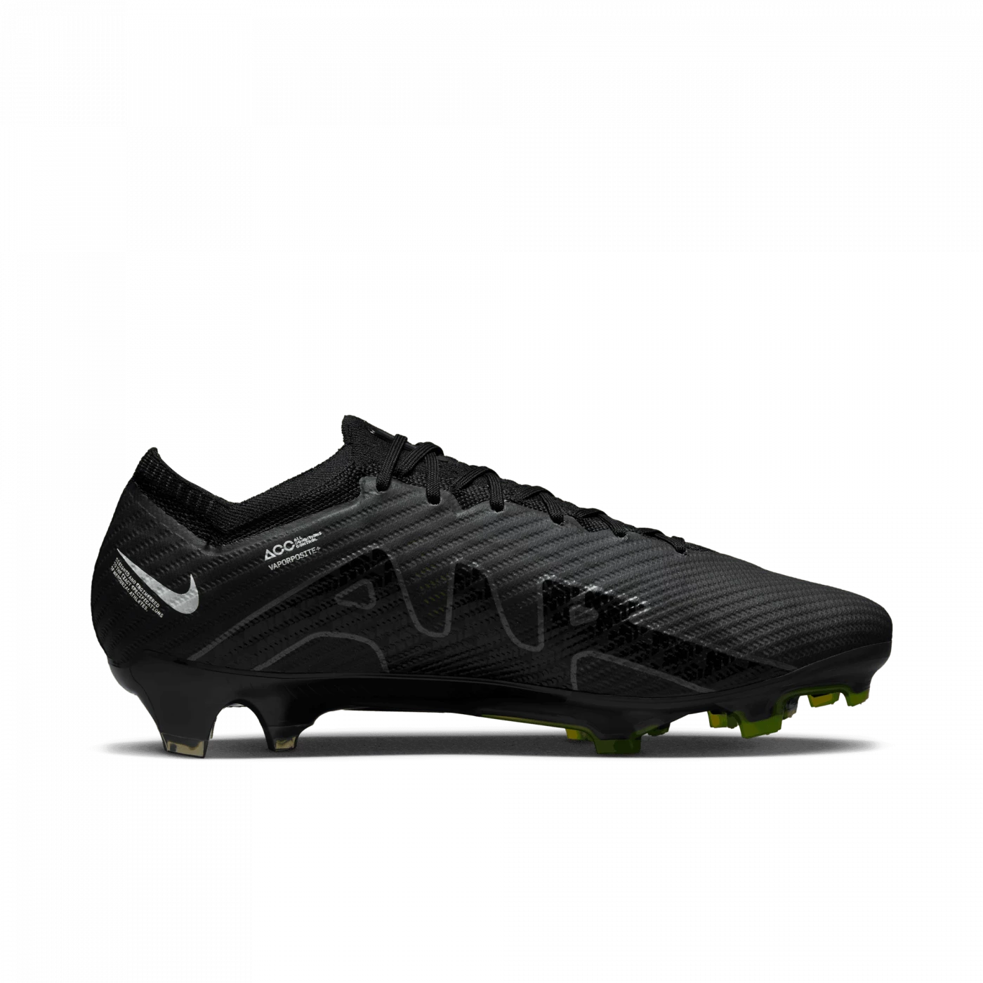 Nike - Zoom Mercurial Vapor 15 Elite FG Black Pack 12 Nike - Zoom Mercurial Vapor 15 Elite FG Black Pack - Image 10
