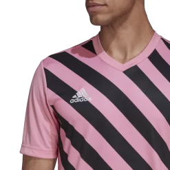 Adidas - Entrada 22 Graphic Pink Black Jersey -Sports-Football HC2633 1