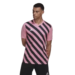 Adidas - Entrada 22 Graphic Pink Black Jersey -Sports-Football HC2633 6